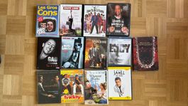 Lot de DVD films + cours de trading, 18 pièces