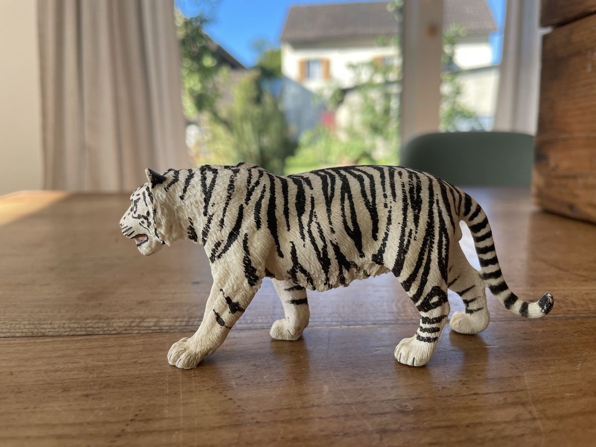 Schleich Giocattoli: Schleich weisser Tiger – Usato da Bonstetten venduto da soleillle 1