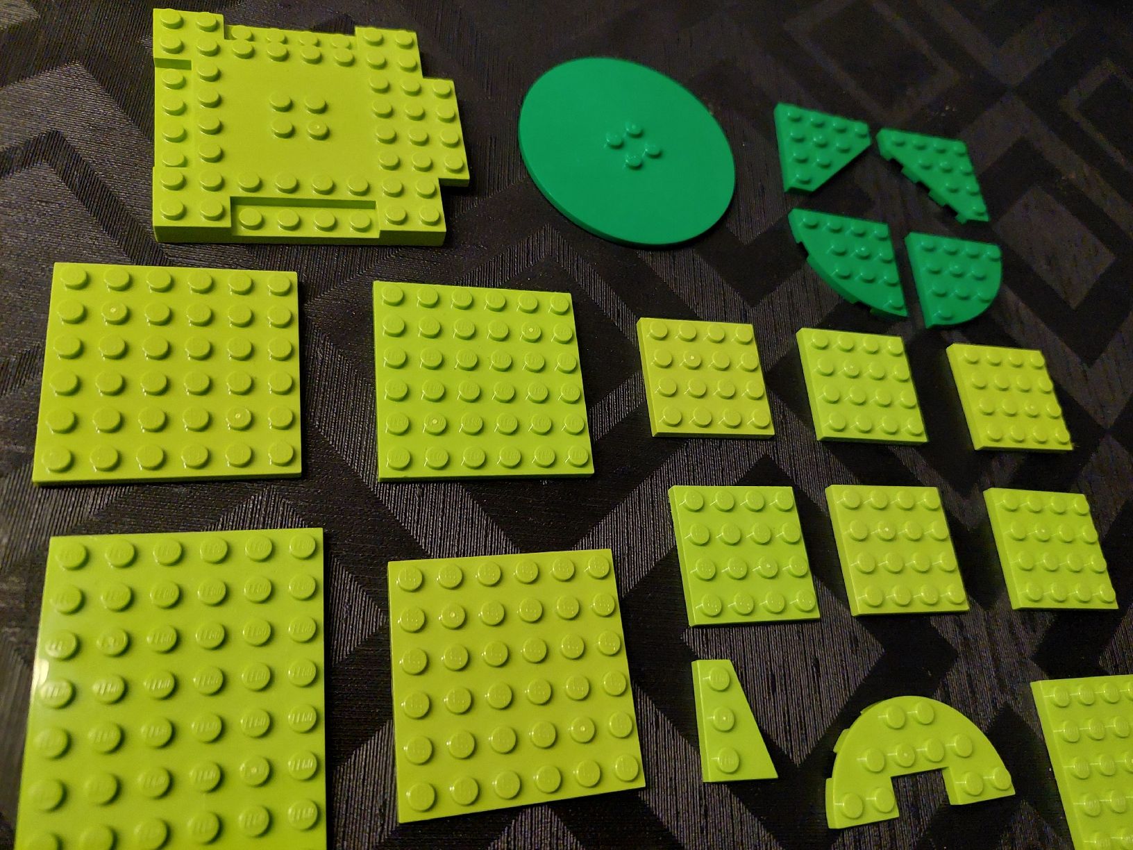Lego Kit di costruzioni: Div. Legoplatten grün – Usato da Zetzwil venduto da sti_x9xf 3