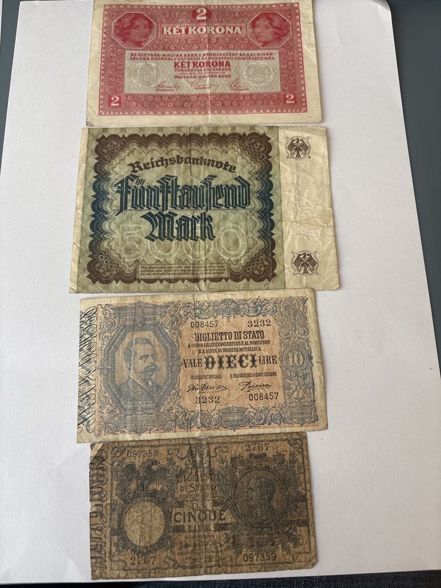 Banconote: Alte seltene Banknoten & Geldscheine Sammlung – Usato da Geroldswil venduto da Fiury 2