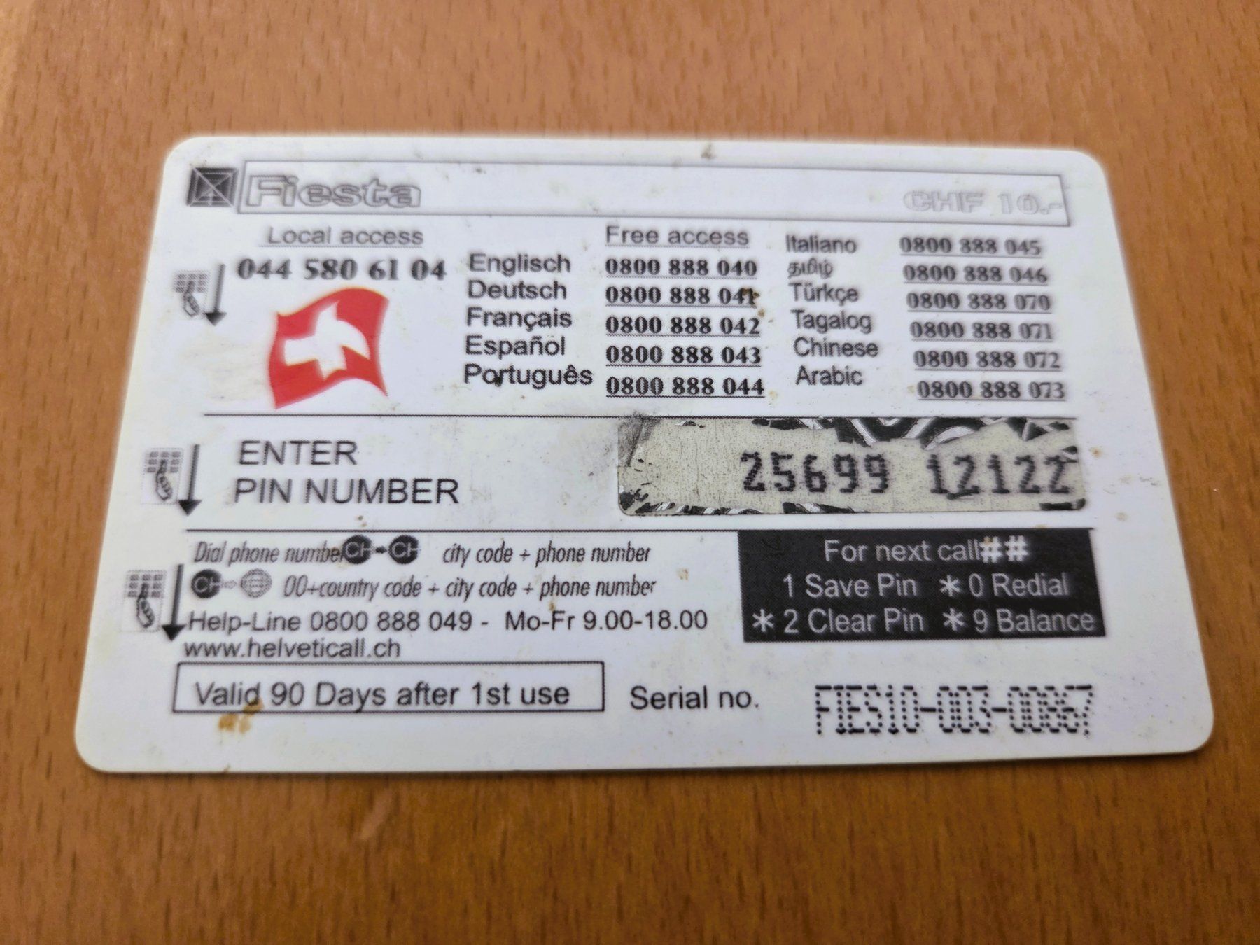 Telefon- & Taxkarten: PREPAID - SCHWEIZ – Gebraucht aus Brüttisellen von Nighttrain 1