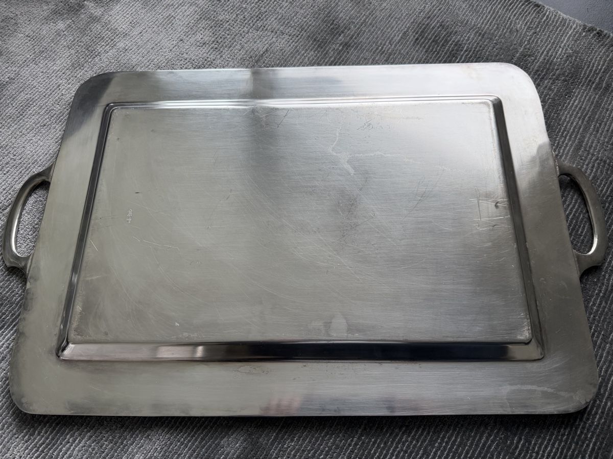 Piatti di portata: Serviertablett silber 66x40cm – Usato da Härkingen venduto da Beat6401 1