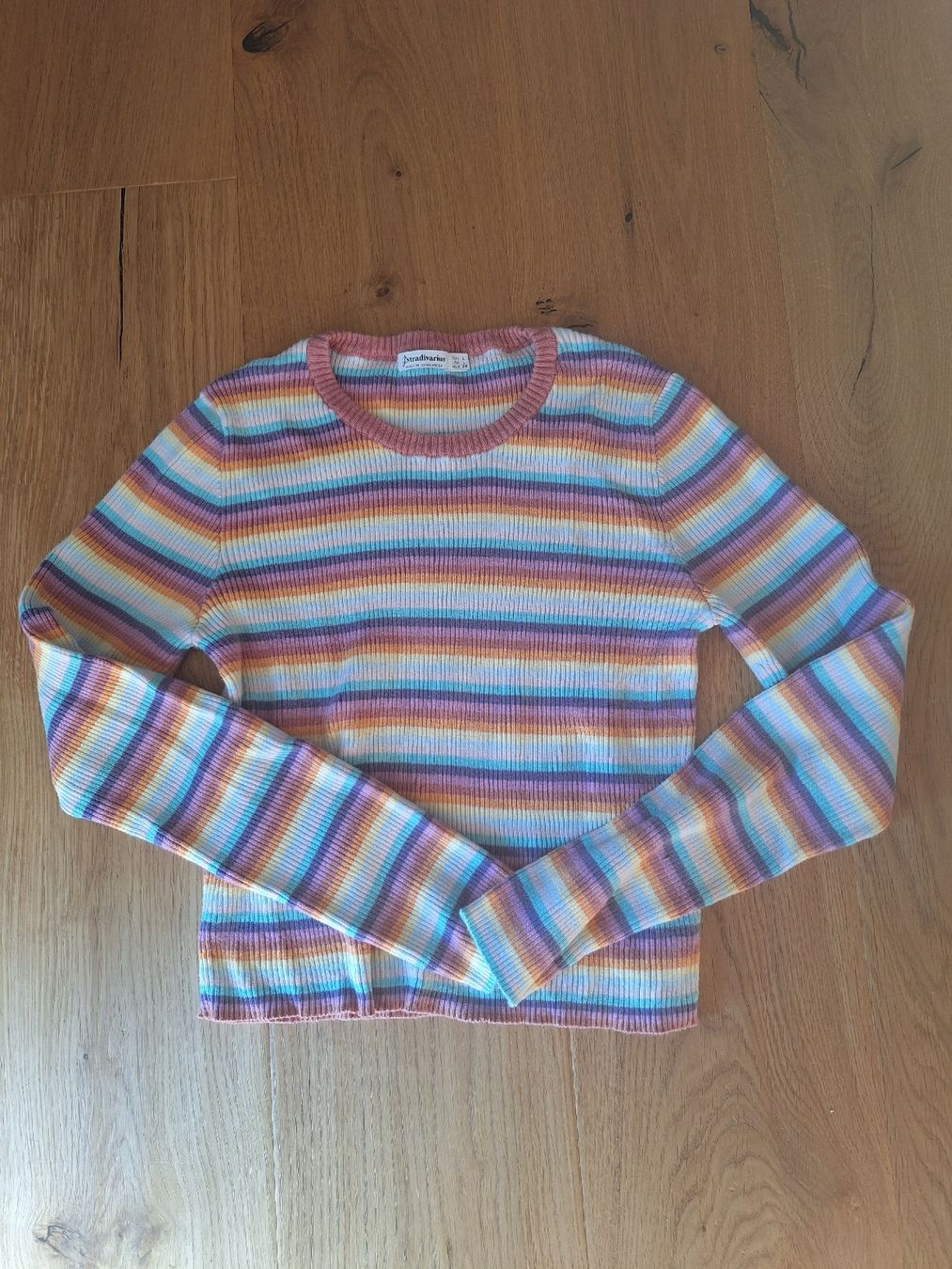 Stradivarius Pulls & Sweat-shirts: Stradivarius Langarmshirt gestreift bunt – D'occasion à Wangen an der Aare par jan_2zxv