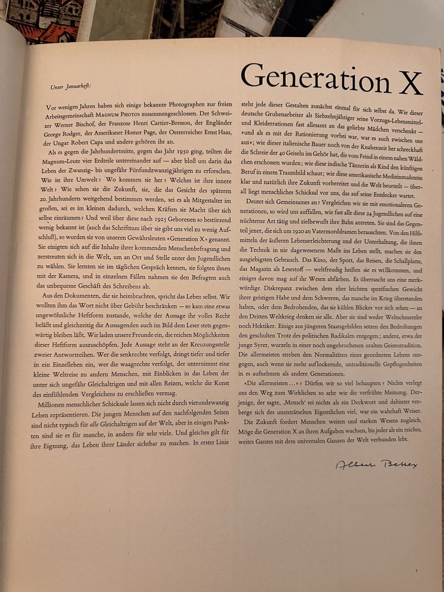 Riviste & Magazine: DU Zeitschrift 1954; Monat März fehlt – Usato da Thalwil venduto da mabara42 3
