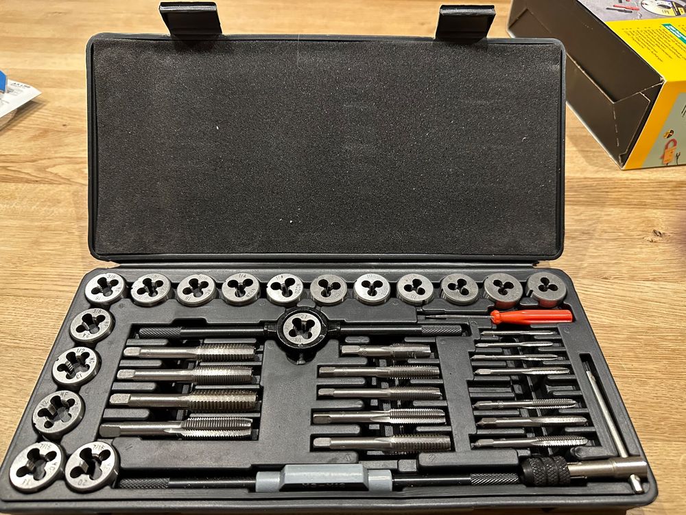 Gunson 77123 Whitworth Tap & Die Set - 23pc Produktbild-Vorschau 2