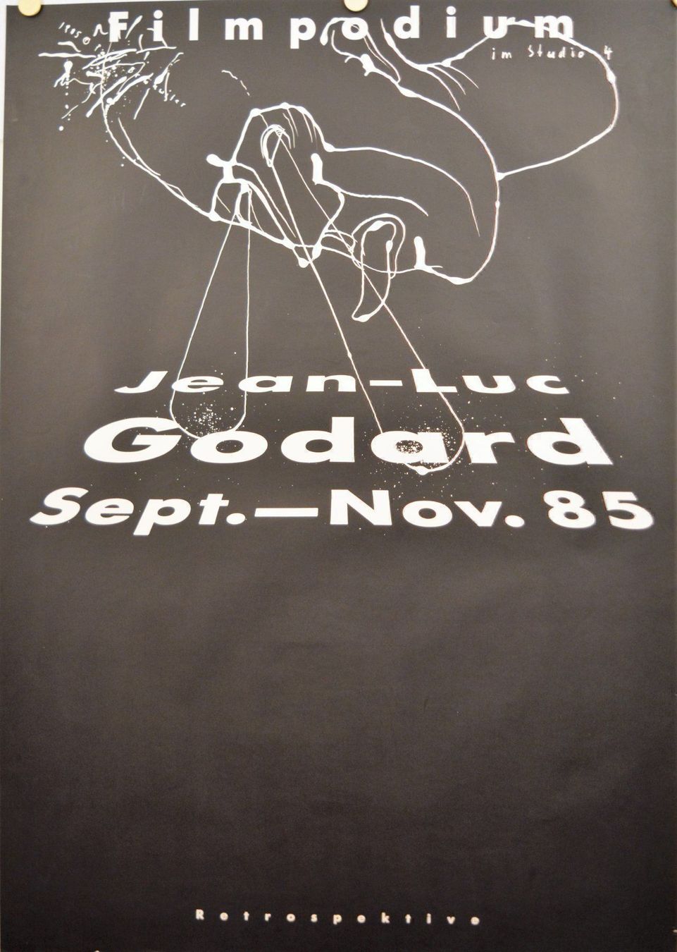 Foto & Immagini: Plakat "Studio 4" Jean Luc Godard 1985 – Usato da Zürich venduto da Simmenf
