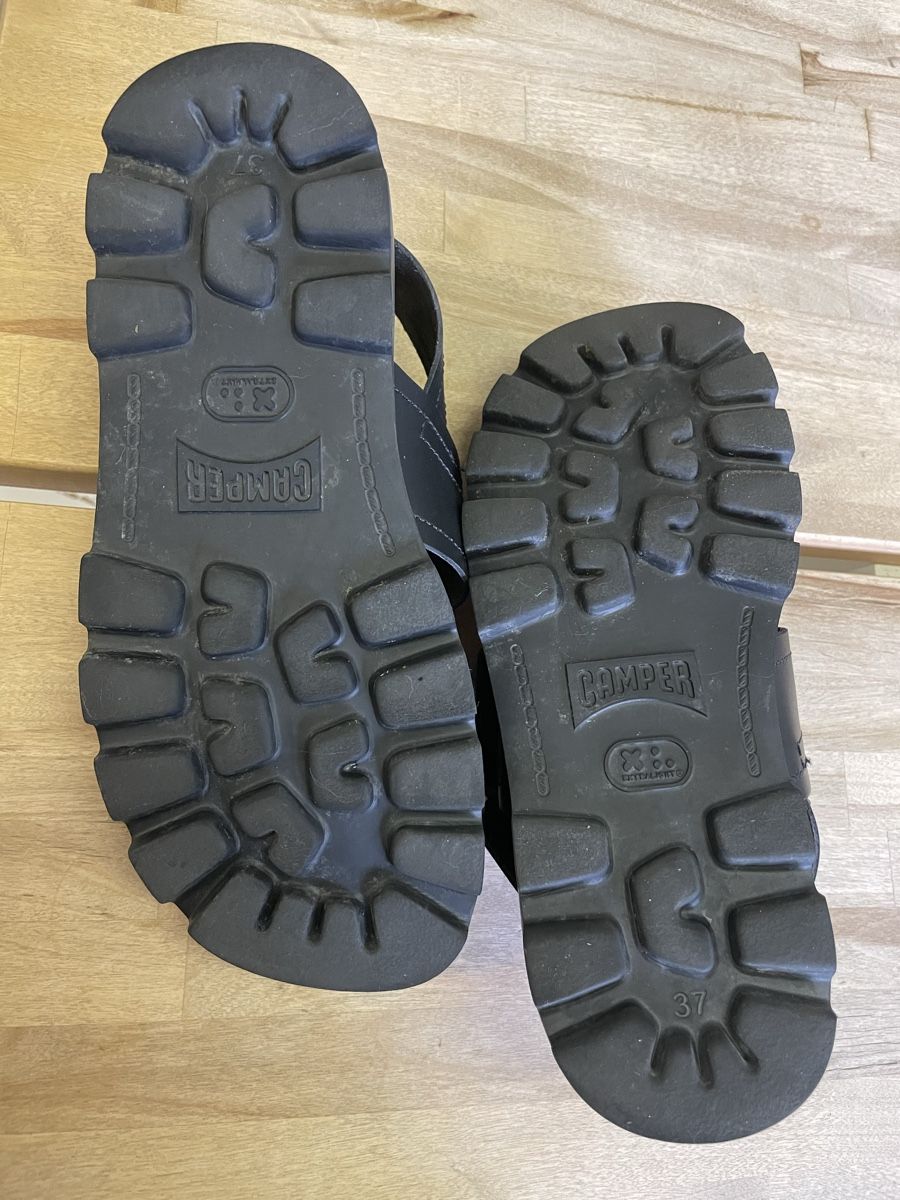 Camper Scarpe da donna: Camper Brutus Sandalen, schwarz, Gr. 37 – Usato da Zürich venduto da Peach_Store 1