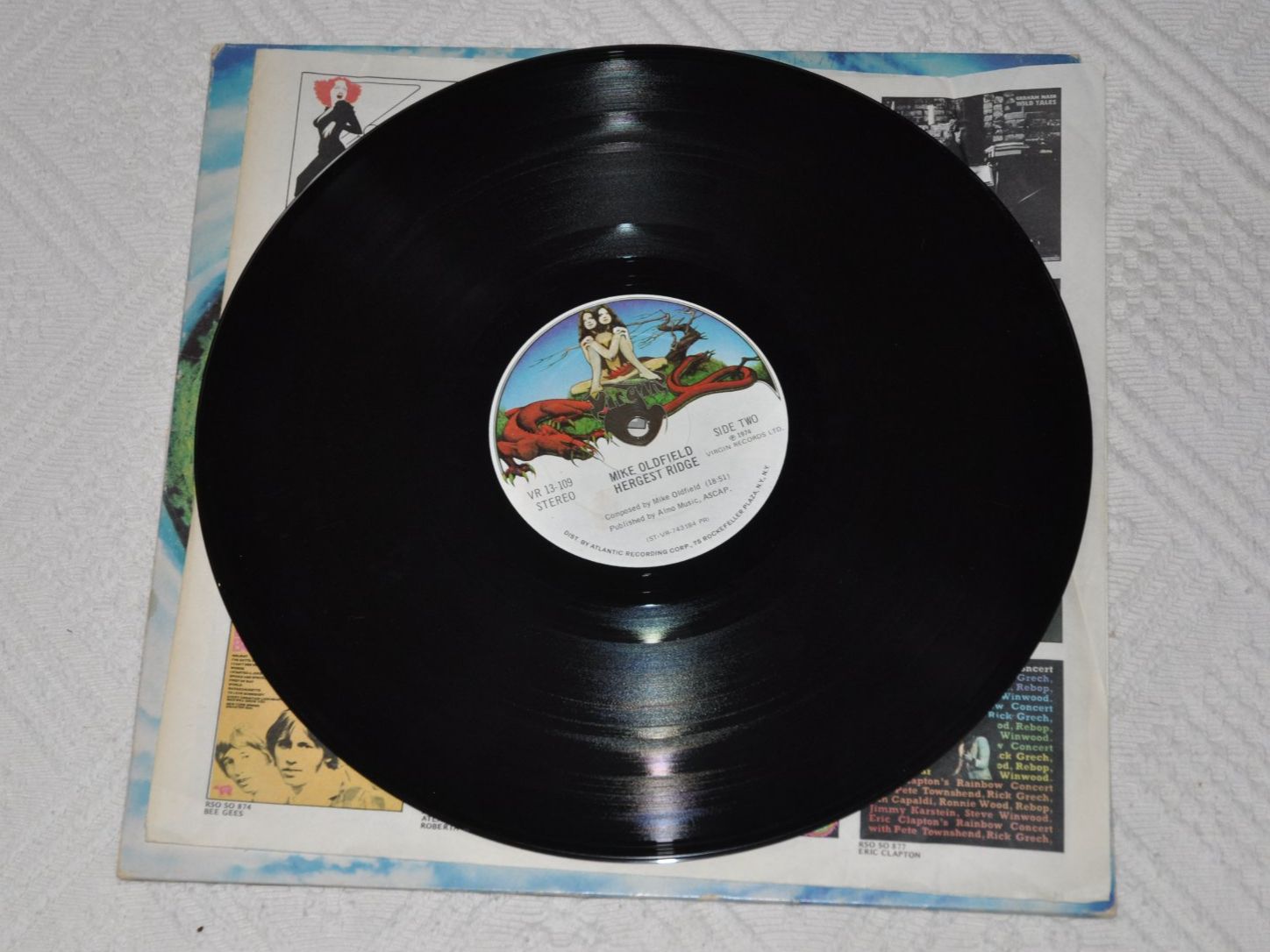 Dischi in vinile: LP Mike Oldfield - Hergest Ridge – Usato da Boll venduto da Theodora15 5