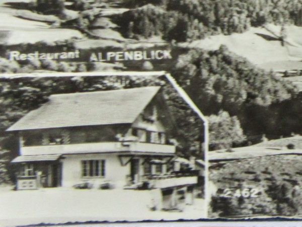 Cartoline postali: PASSWANGSTRASSE REST.ALPENBLICK  RAMISWIL SO BERNER-ALPEN – Usato da Ettingen venduto da Hausi4711 1