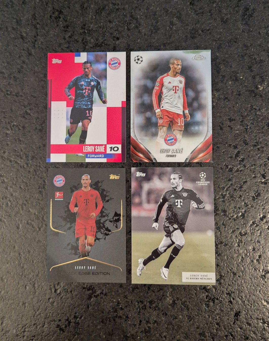 Topps Sammelbilder & Trading cards: Leroy Sane - Bayern München - Topps – Neu (gemäss Beschreibung) aus Burg AG von Danoe