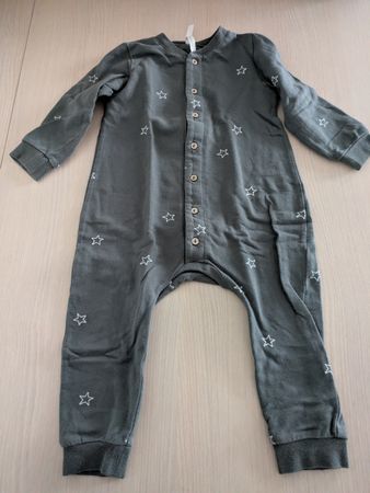 Long John Pyjama «STAR» midnight von Rylee + Cru, Grösse 92