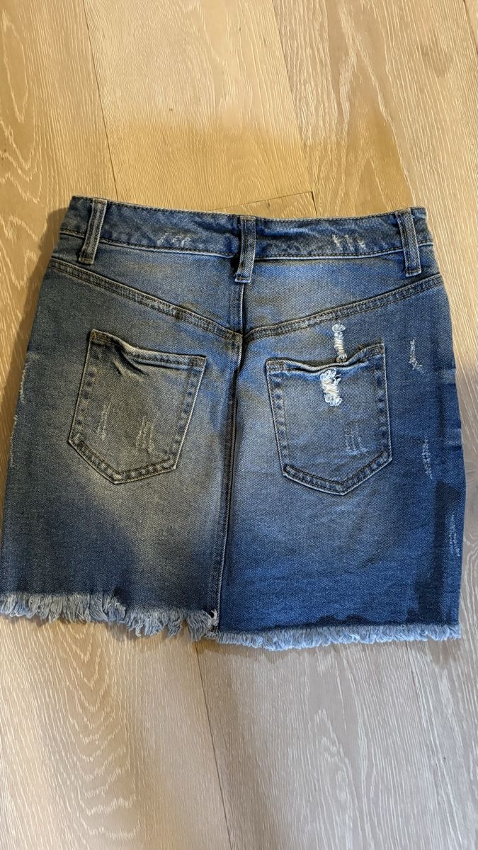 Röcke: Jupe en jeans mini – Gebraucht aus Epalinges von Flosa 1