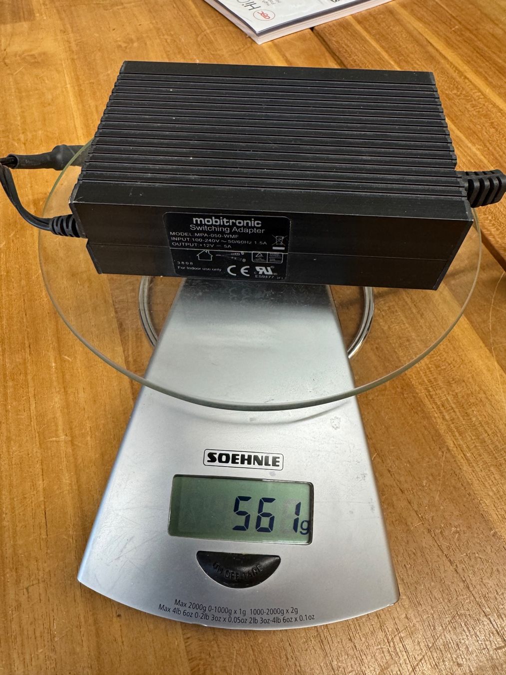 Alimentazione elettrica: Kleines Netzgerät 12 Volt 5 Amp – Usato da Allschwil venduto da Safe1 2