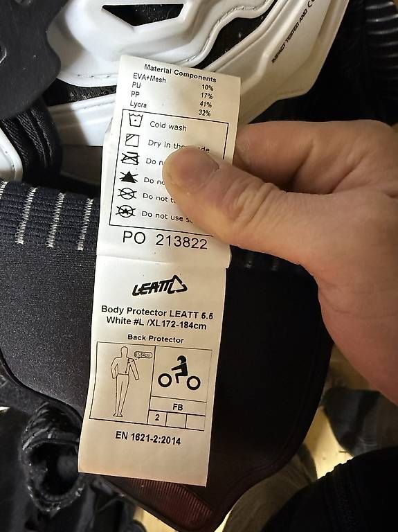 Leatt Protezioni & Imbottiture: Leatt Body Protector 5.5 Gr.L – Usato da Ruswil venduto da fle_6k6s 2
