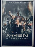 FILME FÜR DIE WAND: Original Kinoplakat von X-Men Apokalypse