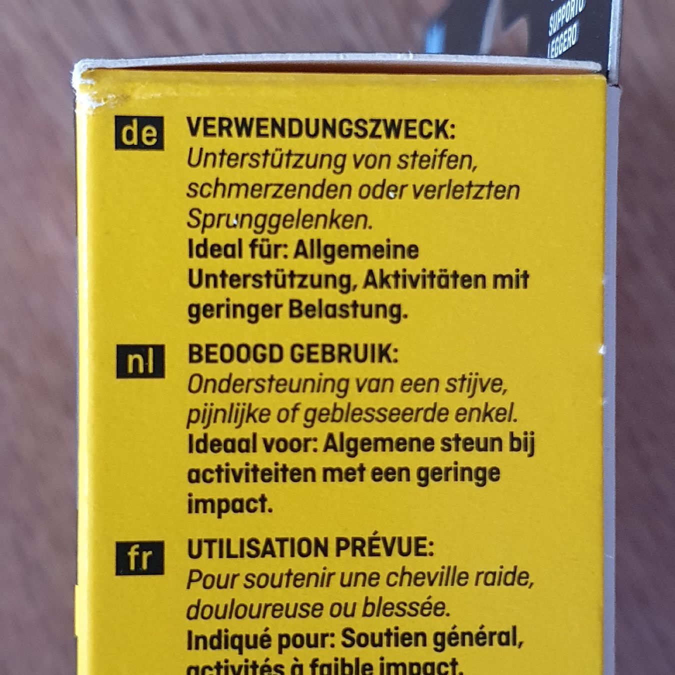 Attrezzature mediche: Sprunggelenk-Bandage – Nuovo e nell'imballaggio originale da Wettingen venduto da Christianv 5