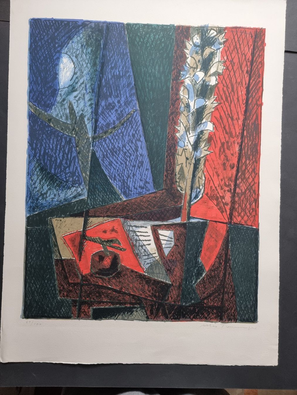 Grafiken & Lithographien: MAX  TRUNINGER LITHORAPHIE SIGNIERT NUMMERIERT – Gebraucht aus Gersau von grafik-kunst 5