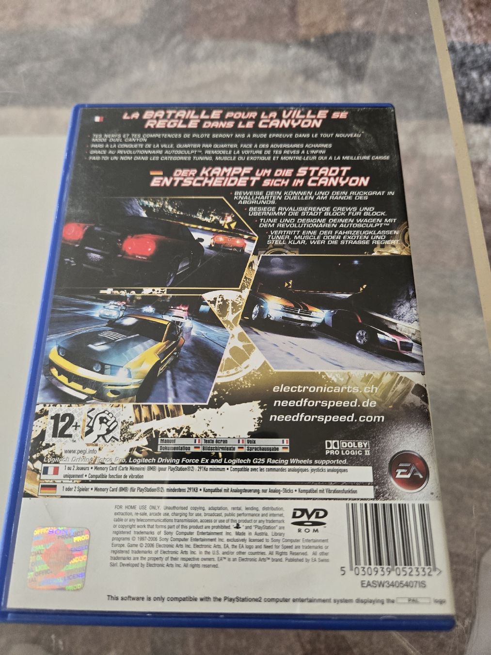 Giochi: Need For Speed Carbon PS2 – Usato da Bussigny venduto da Kfdlt 1