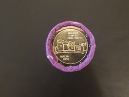 2 EURO Sondermünze Malta 2018 - "Mnajdra Temples" - unz