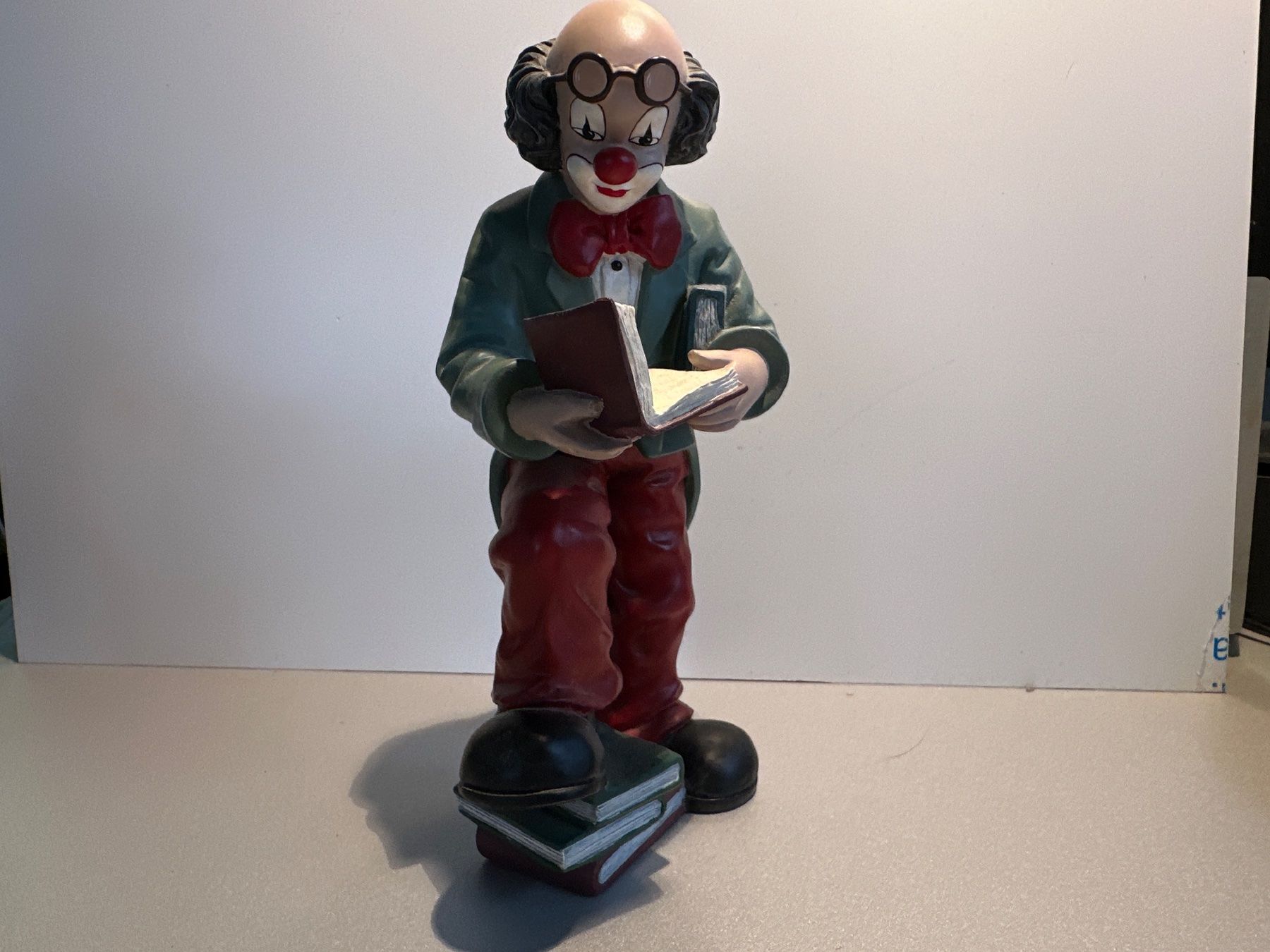 Statuette: Gilde Clown - Bücherwurm – Usato da Brügg BE venduto da TSP02