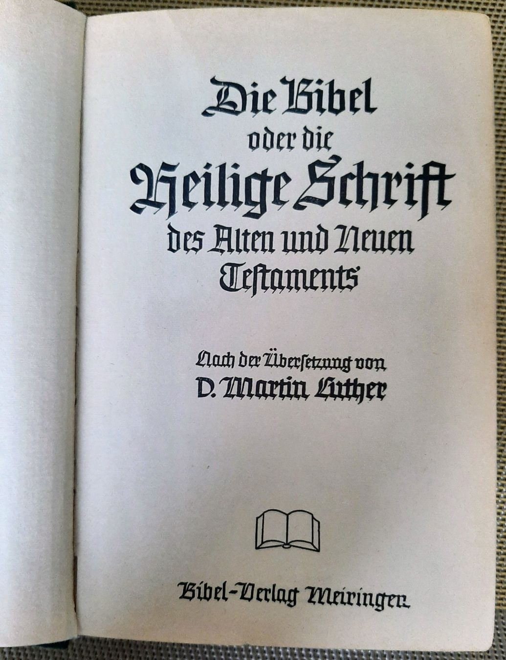 Libri: Bibel Meiringen – Usato da Zürich venduto da Zurich 2