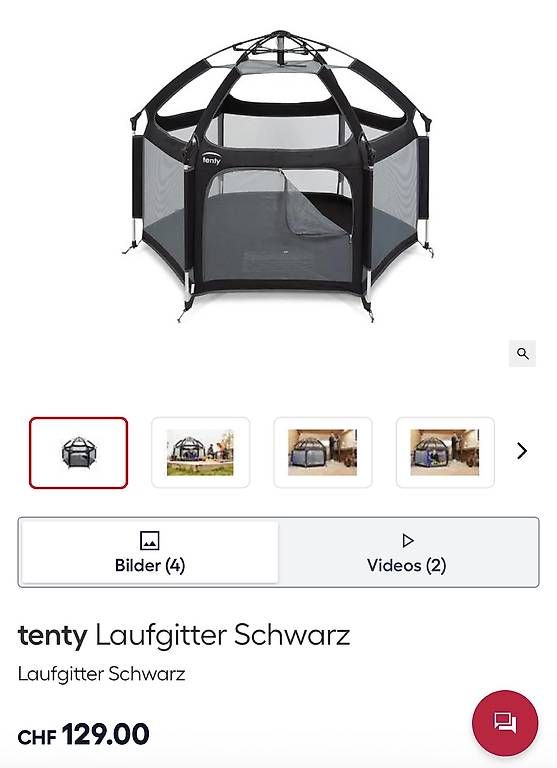 Lauf- & Sicherungsgitter: Laufgitter schwarz  – Neu und originalverpackt aus Rotkreuz von ta_ti75