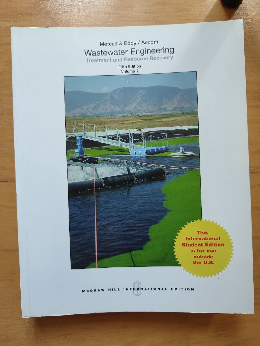 Libri: Metcalf & Eddy, Wastewater Engineering, 5th Edition, Vol.1&2 – Usato da Zürich venduto da tha_l2jy