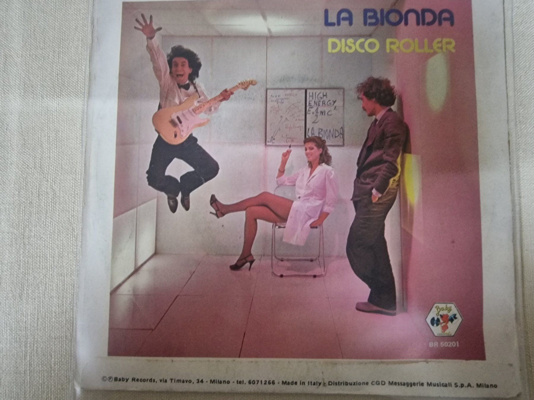Dischi in vinile: La Bionda Single – Disco Roller – Usato da Root venduto da atelier22 1