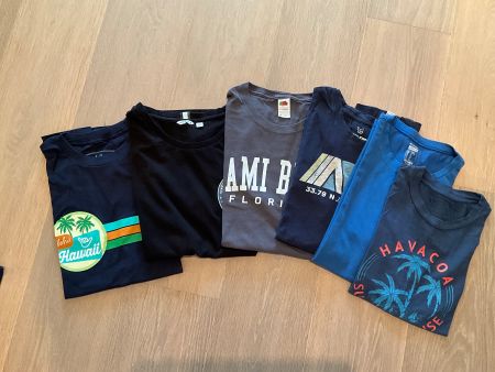 Lot de T-shirts d'été taille variable - parfait état 😎🌴☀️