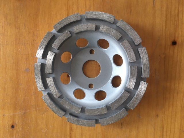 Bodenbeläge: Diamant- Topfschleifscheibe 125mm silber – Neu und originalverpackt aus Zuzwil SG von Dorian67
