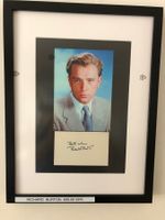 Richard Burton PASSPARTOUT ORIGINAL SIGNIERUNG