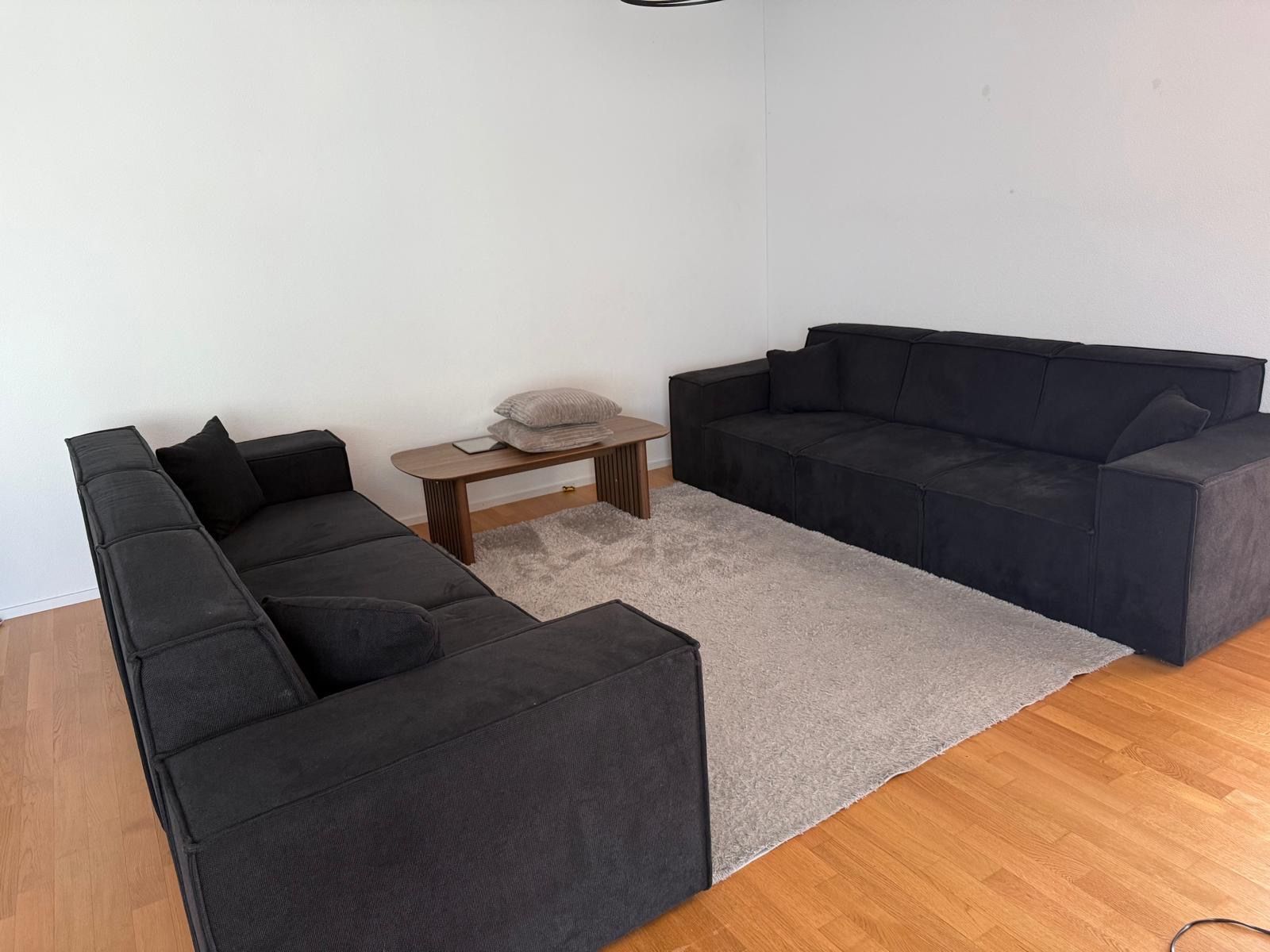 Divani: Sofa - Design District Schwarz Velvet – Usato da Würenlos venduto da kas_m79z
