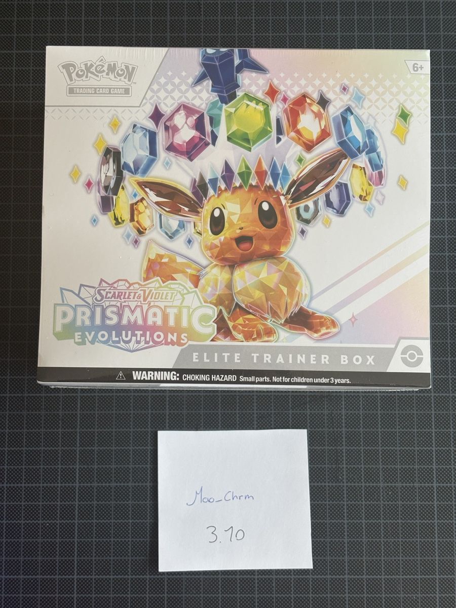 Pokémon Cartes à collectionner: Prismatic Evolutions ETB - EN – Neuf avec emballage d'origine à Lausanne par Mao_Chrm
