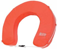 BESTO Horse Shoe Buoy Wipe Clean Rettungsring orange (21300)