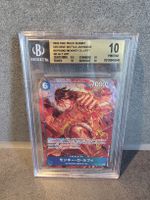 ONE PIECE CARD GAME - Monkey D. Luffy OP02-062 BGS 10 
