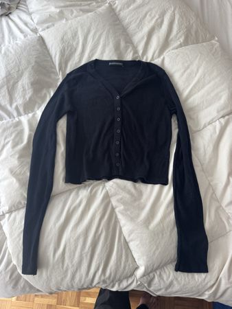 Haut Brandy Melville bleu manches longues bon état