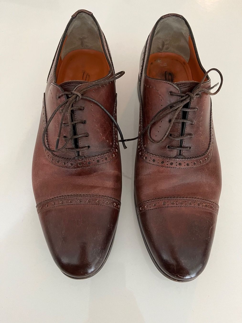 Santoni Herrenschuhe: Halbschuhe von Santoni Gr. 7 – Gebraucht aus Triesen von atos87