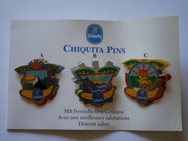3 x Pin Chiquita A B C