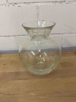 Glasvase, Blumenvase, Deko, gebrauchter Zustand