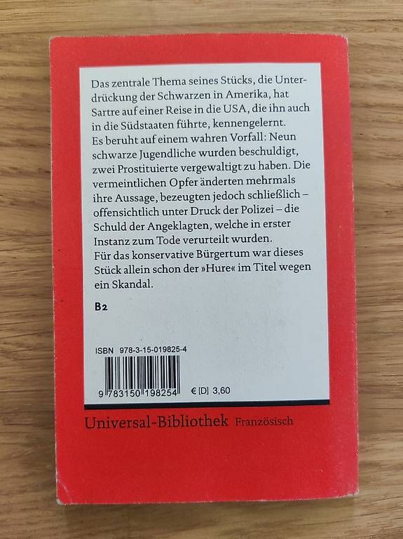 Livres: La Putain respectueuse – D'occasion à Winterthur par irg_mnp9 1