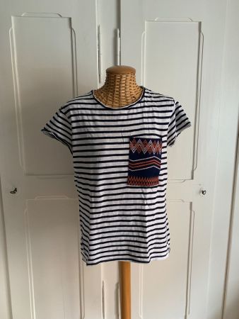 ZARA - T-Shirt gestreift M