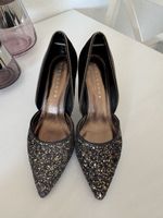 Pumps Silvester gold schwarz glitzernd 37 NEU Stylesnob