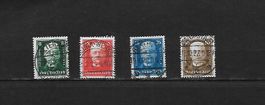 DR 1927 Nothilfe Hindenburg 402 - 406 Rundstempel