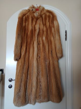 Echtpelzmantel für den Winter