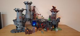 Grosses Drachenburg Set mit 2 Burgen und viel Zubehör