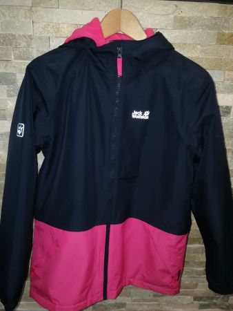 Jack Wolfskin 164 Jacke NEU Rosa Blau oder XS gefütte