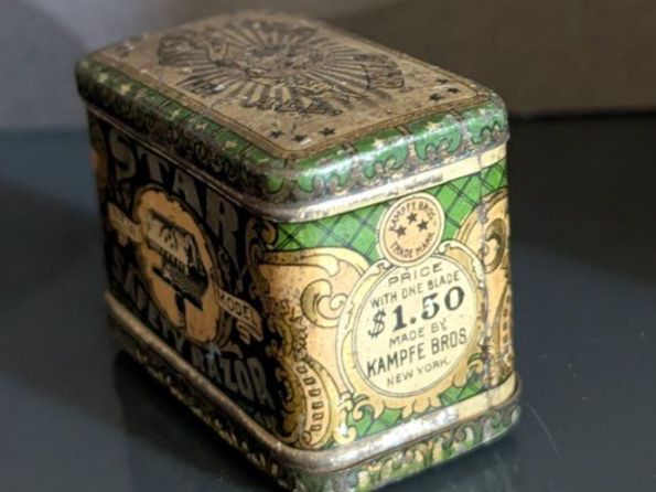 Dosen: STAR Safety Razor alte Blechdose – Gebraucht aus Mönchaltorf von Blechfreund 1