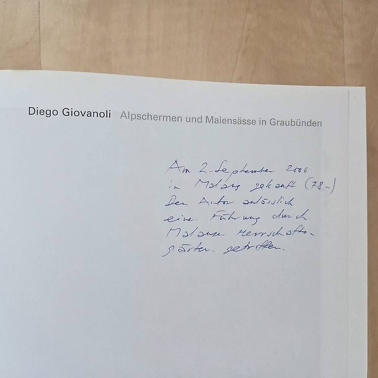Bücher: Alpschermen und Maiensässe in Graubünden – Gebraucht aus Zug von Sunshine_113 1