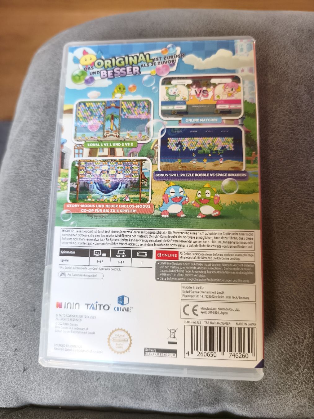 Nintendo Spiele: Puzzle Bobble Everybubble Nintendo Switch neuwertig – Neu (gemäss Beschreibung) aus Sörenberg von IriSt28 1