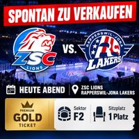 Eishockey Ticket ZSC Lions vs Lakers Sektor F2 heute